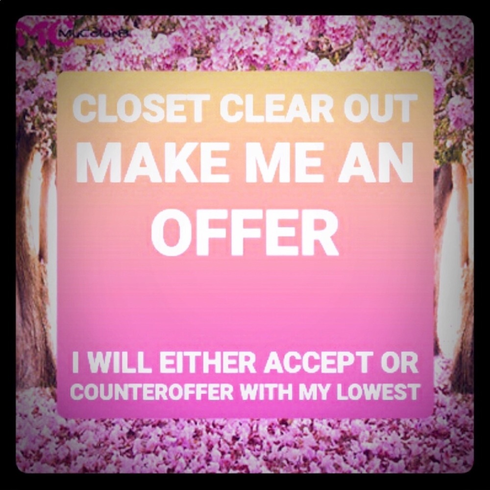 SEND OFFERS!!